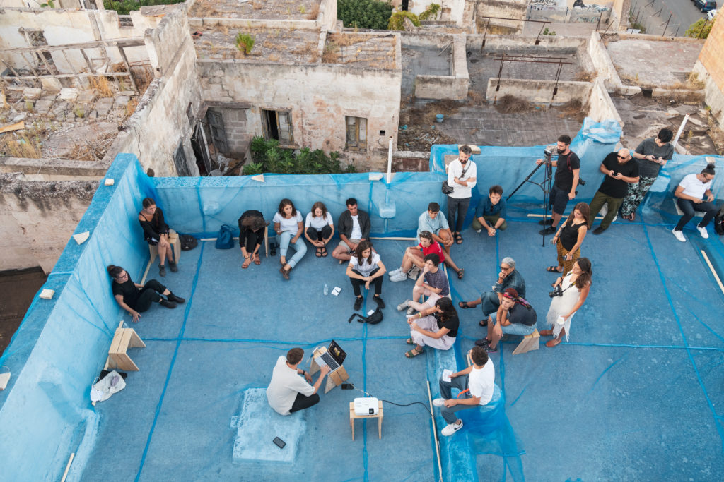 03_Post Disaster Rooftops EP02 “A New Abnormal” – Paolo Patelli lecturing, Taranto, 2019